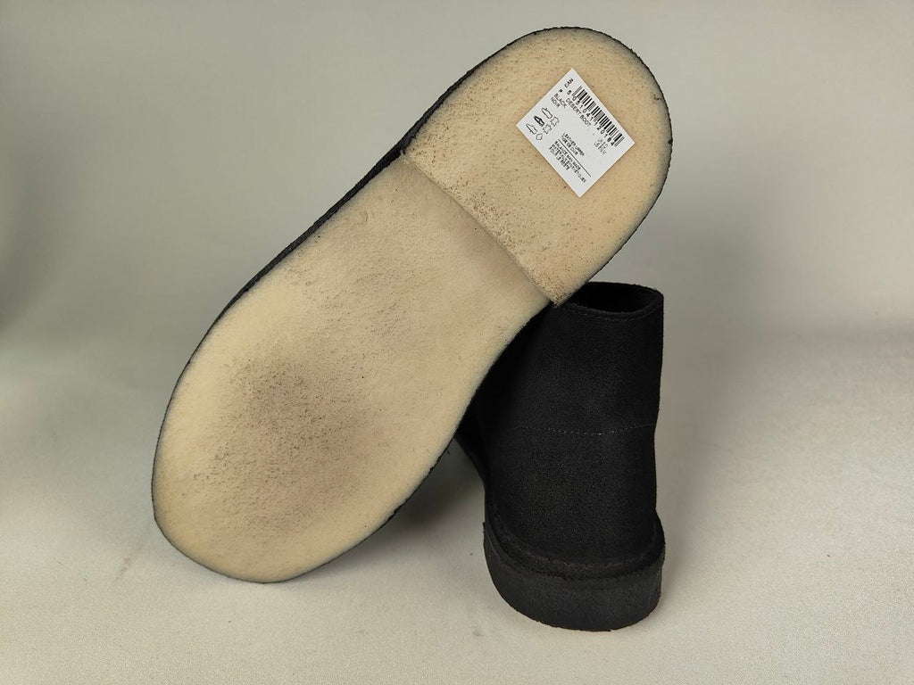 Clarks Desert Boot - Black Suede