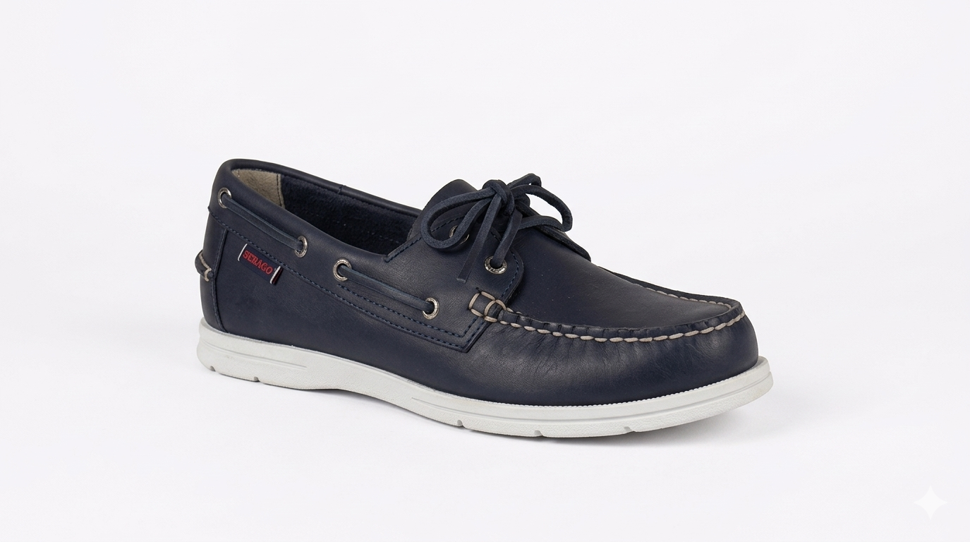 Sebago Classic Docksides - Women's Navy Leather