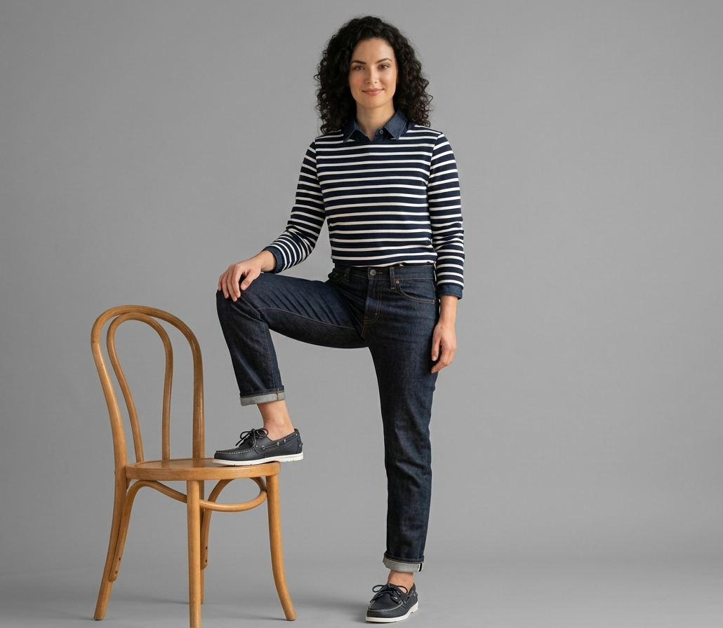 Sebago Classic Docksides - Women's Navy Leather