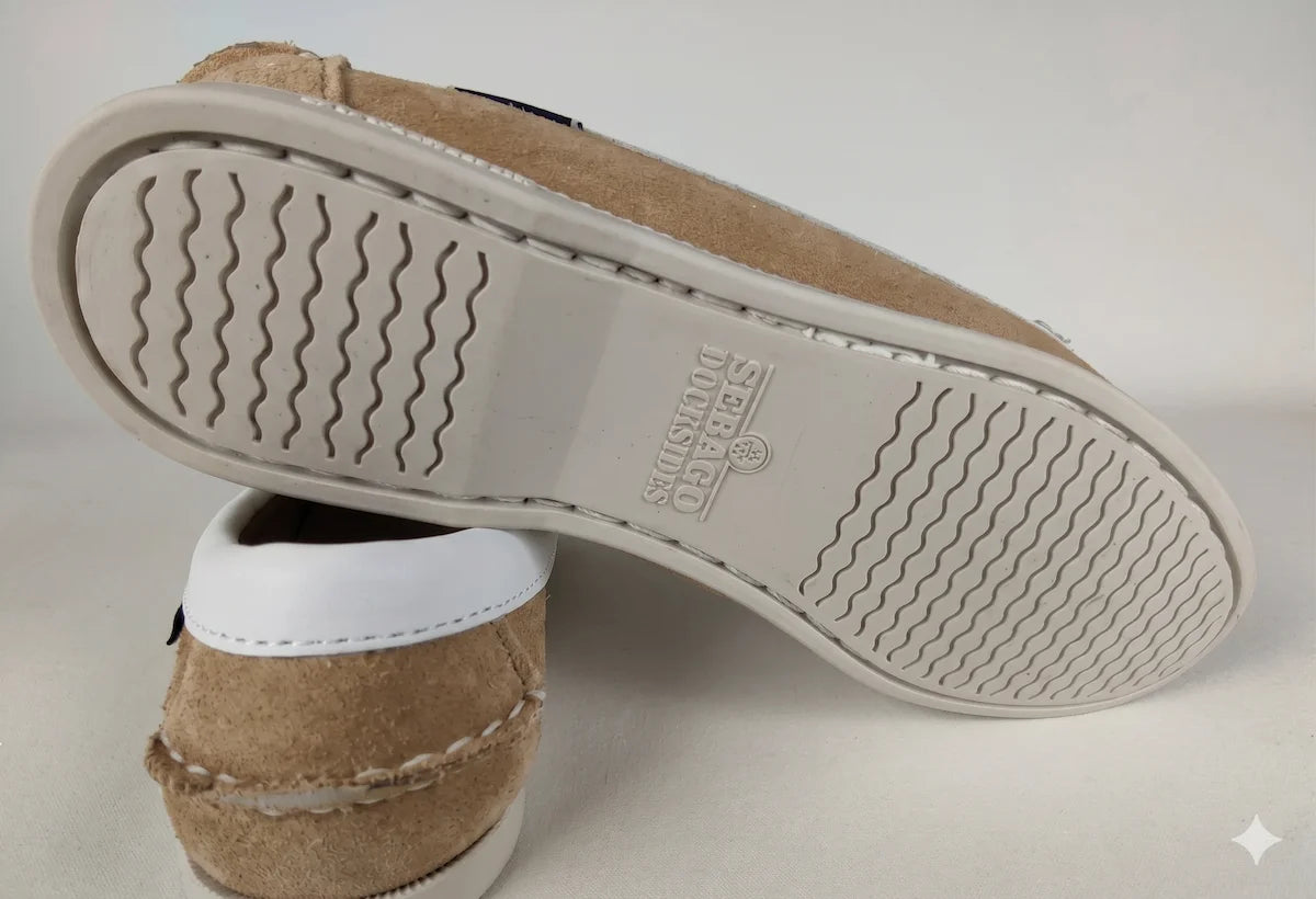 Sebago Janet Suede Women's Taupe Lace-Up